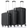 3-in-1 Multifunctional Large Capacity Traveling Storage Suitcase Black