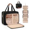 Toiletry Bag for Women, Hanging Travel Toiletry Bag with Jewelry Organizer